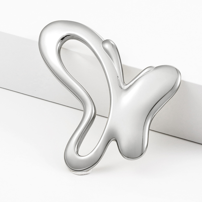 Butterfly Sink Alloy Gua Sha Tool Håndholdt skjønnhetsverktøy Bærbar Eye Cream Stick Massager