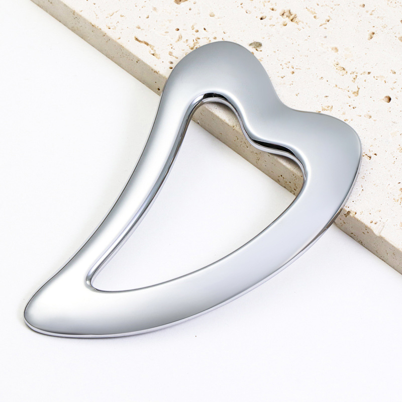 Butterfly Sink Alloy Gua Sha Tool Håndholdt skjønnhetsverktøy Bærbar Eye Cream Stick Massager Butterfly Sink Alloy Gua Sha Tool Håndholdt skjønnhetsverktøy Bærbar Eye Cream Stick Massager