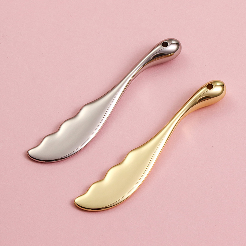 Mini Guasha Håndholdt skjønnhetsverktøy Bærbar Eye Cream Stick Massager Mini Guasha Håndholdt skjønnhetsverktøy Bærbar Eye Cream Stick Massager