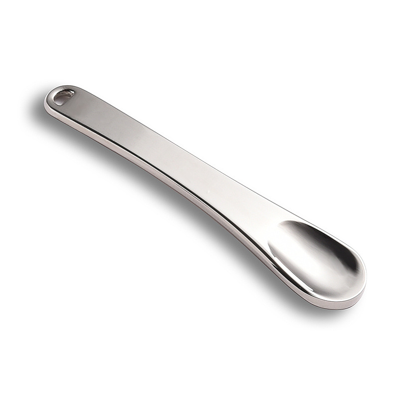 Mini Makeup Mixing Spatel Metall Kosmetisk skje Spatel Mini Makeup Mixing Spatel Metall Kosmetisk skje Spatel